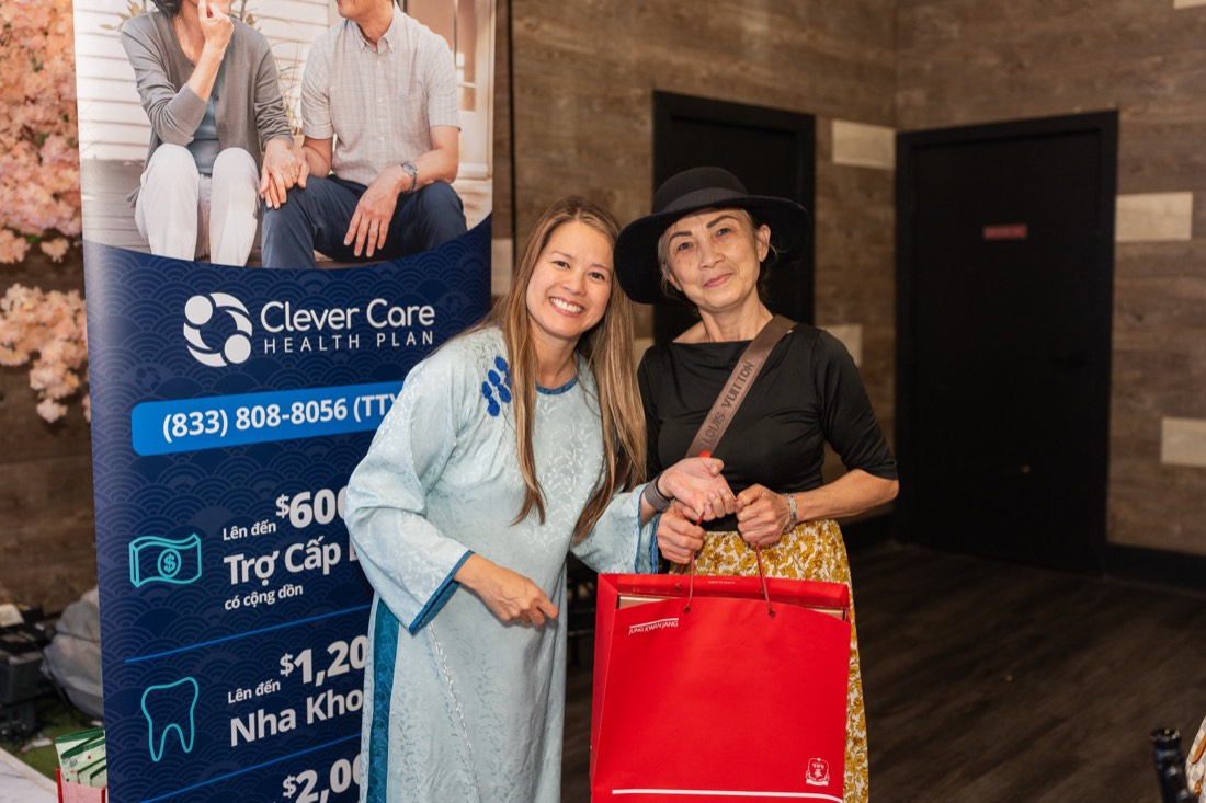Providers and members at a Clever Care enrollment event