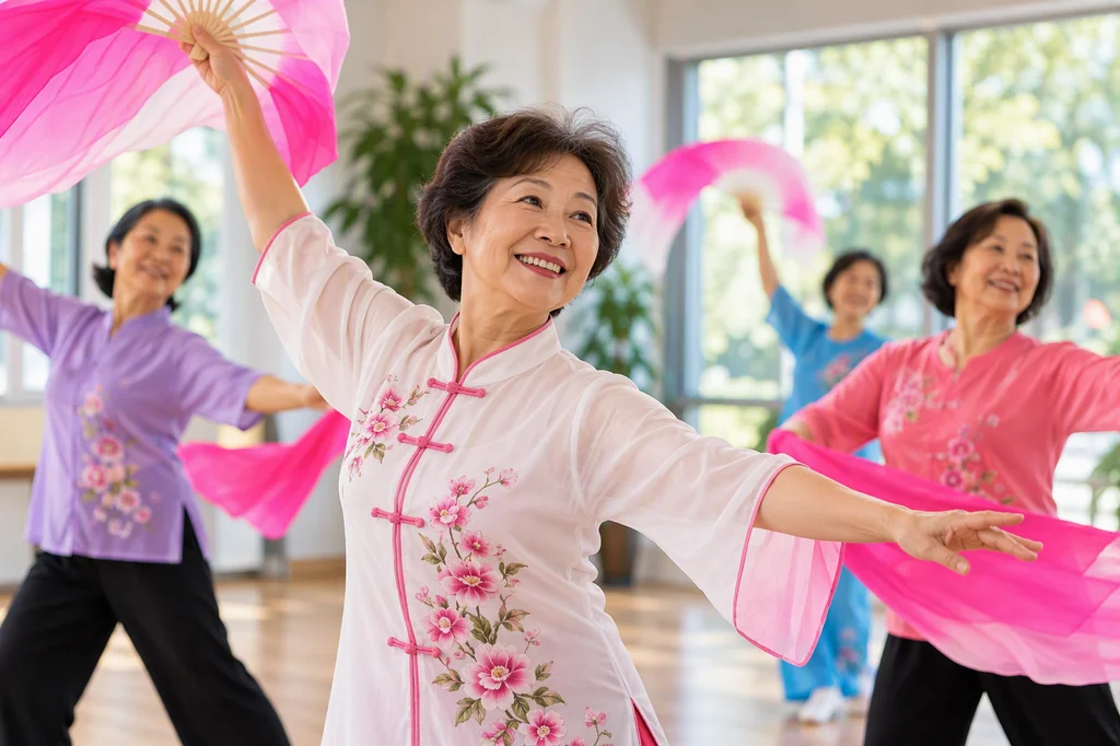 Folk Dance Class in Monterey Park