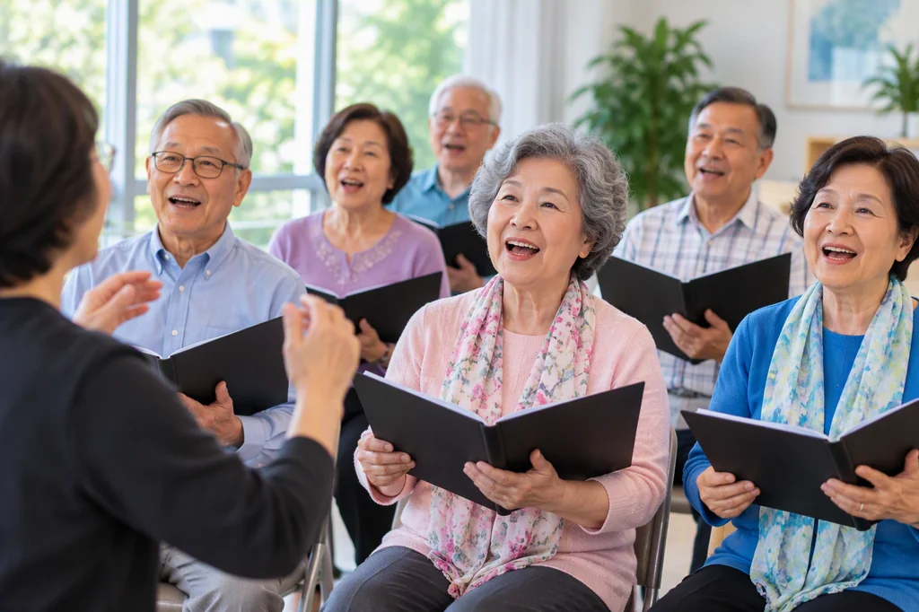 Choir Class in Monterey Park