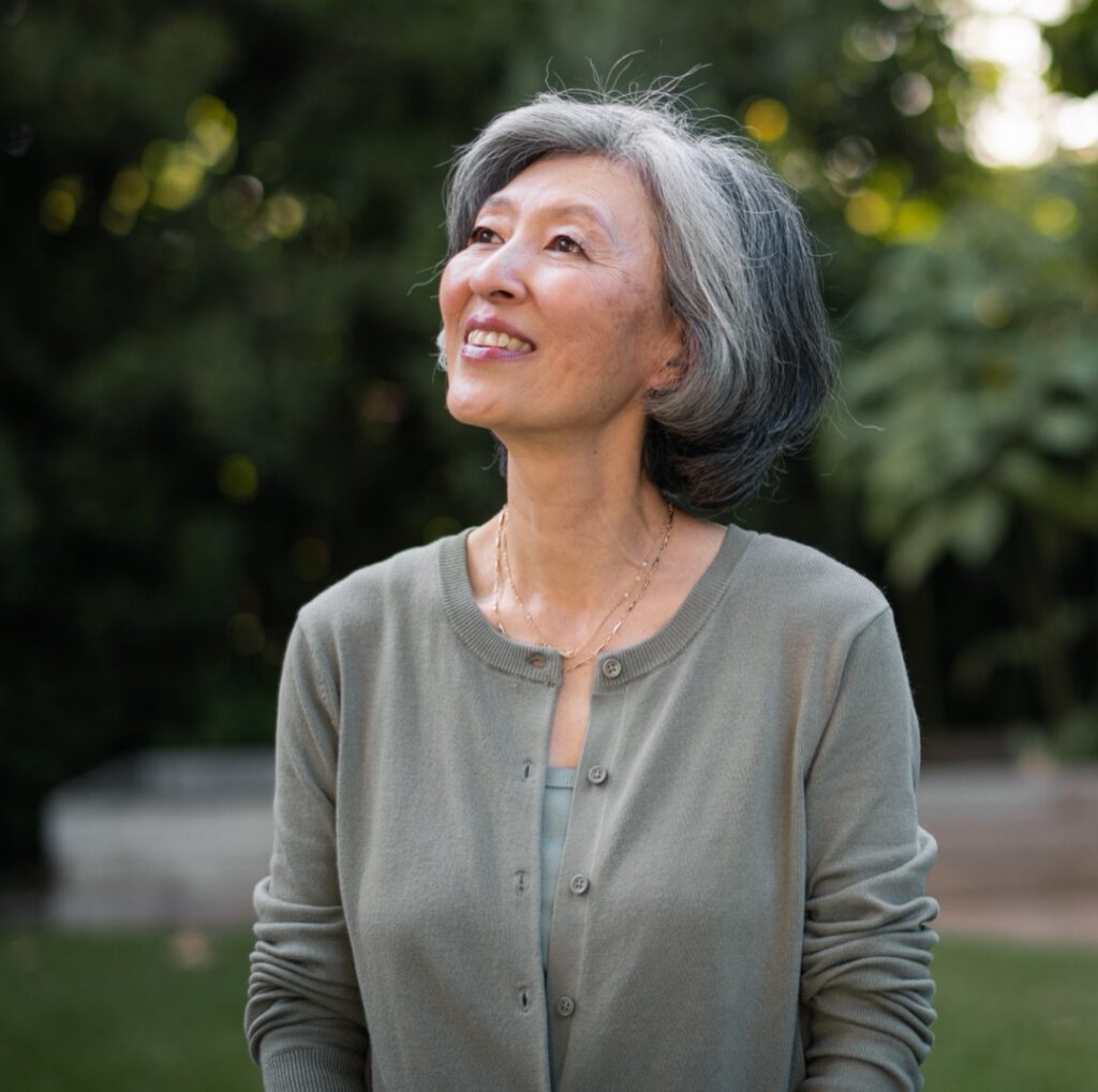 Clever Care co-founder reflecting outdoors